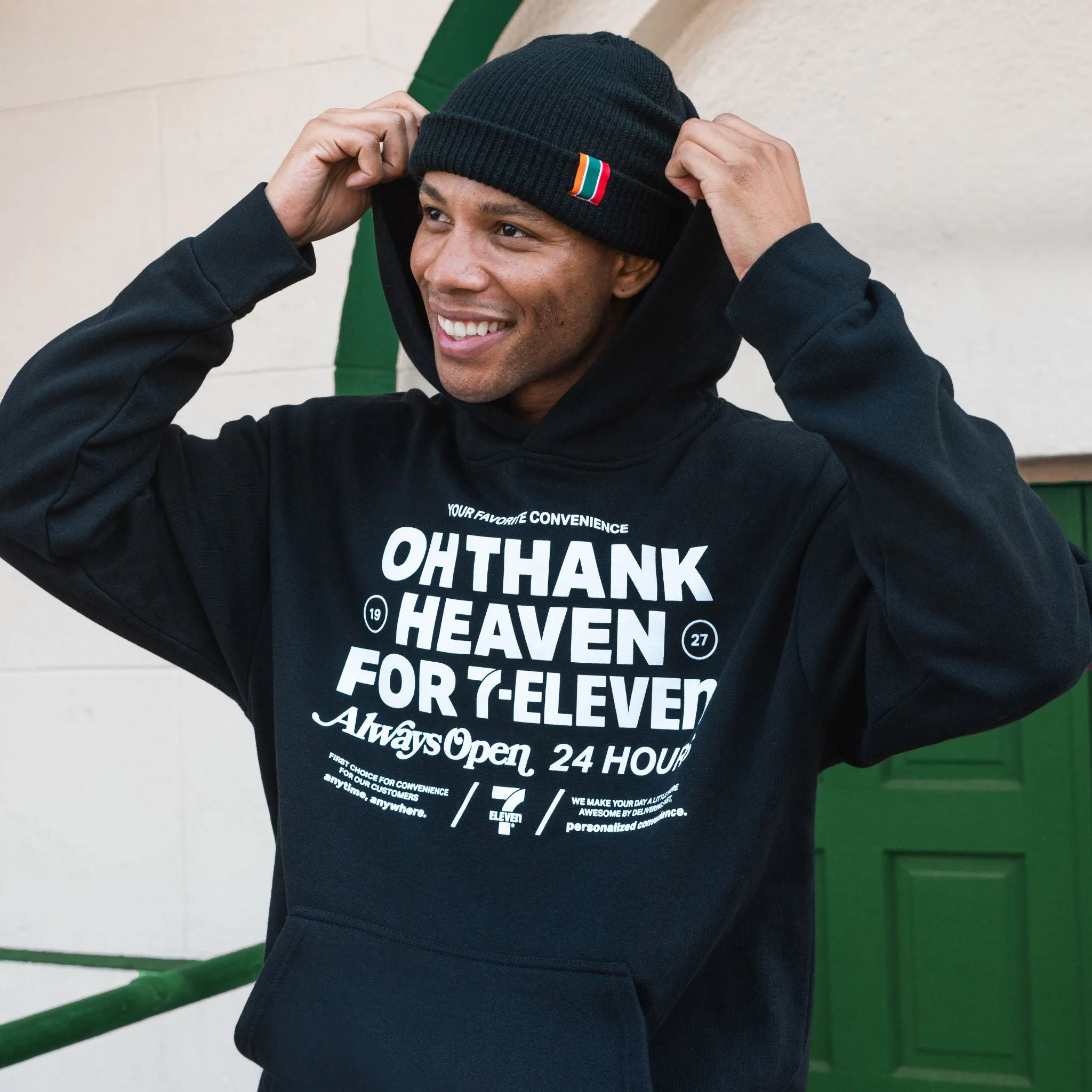 7-Eleven® Simple Stripes Beanie