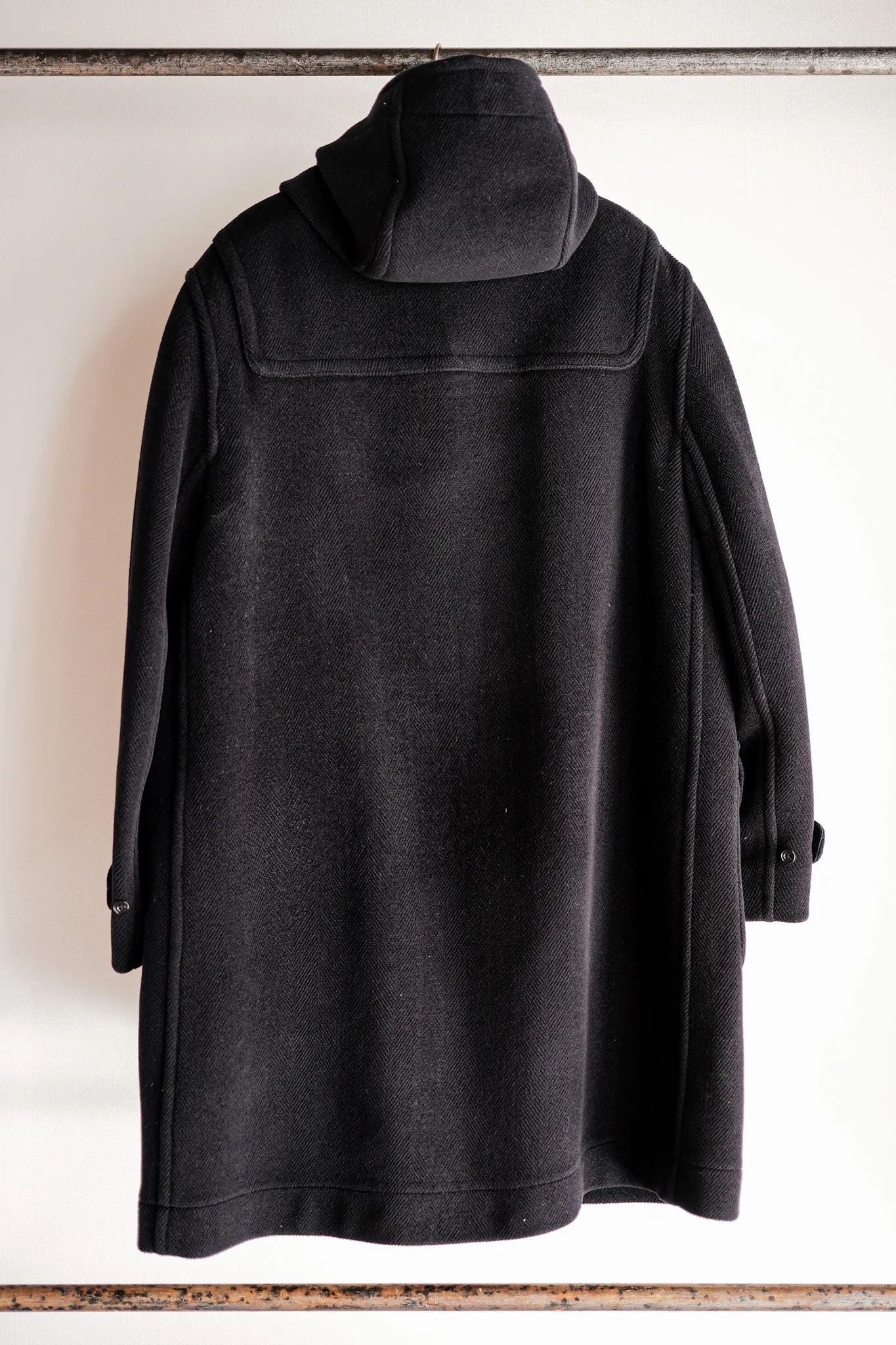 【~90's】Old INVERTERE Wool Duffle Coat Size.42 "Moorbrook"