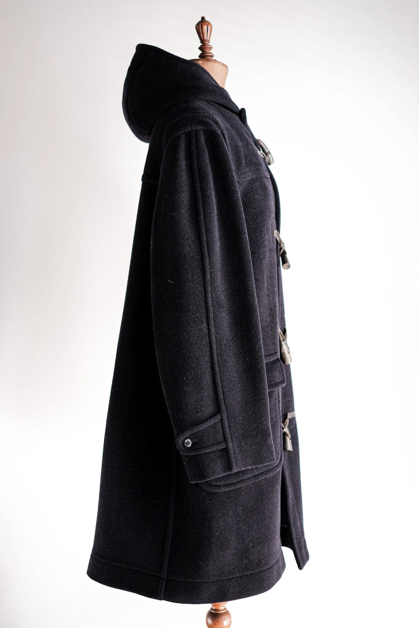 【~90's】Old INVERTERE Wool Duffle Coat Size.42 "Moorbrook"