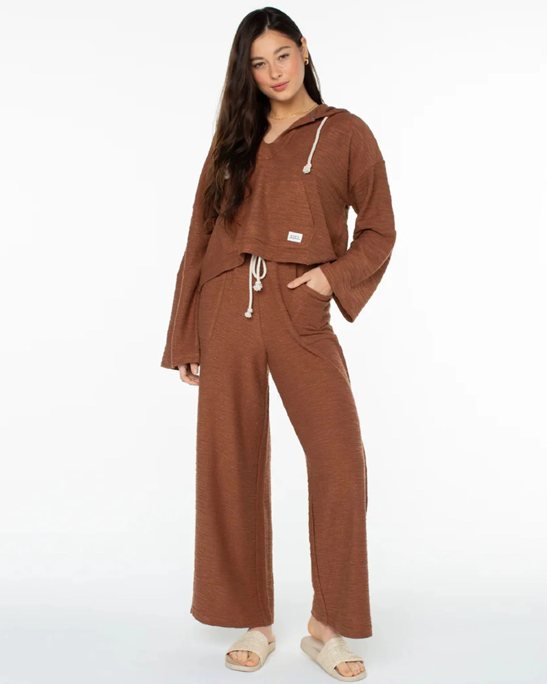Beach Breeze Slide-Slit Wide Leg Pants