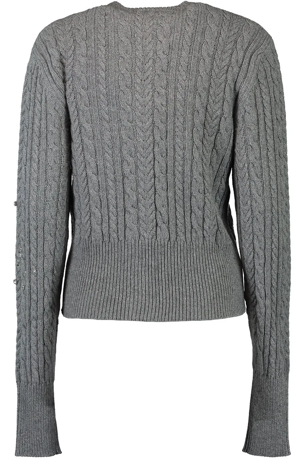 Button Up Crystal Cardigan