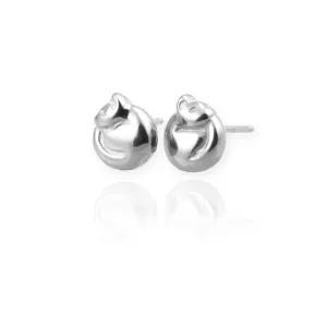 Cat Stud Earrings