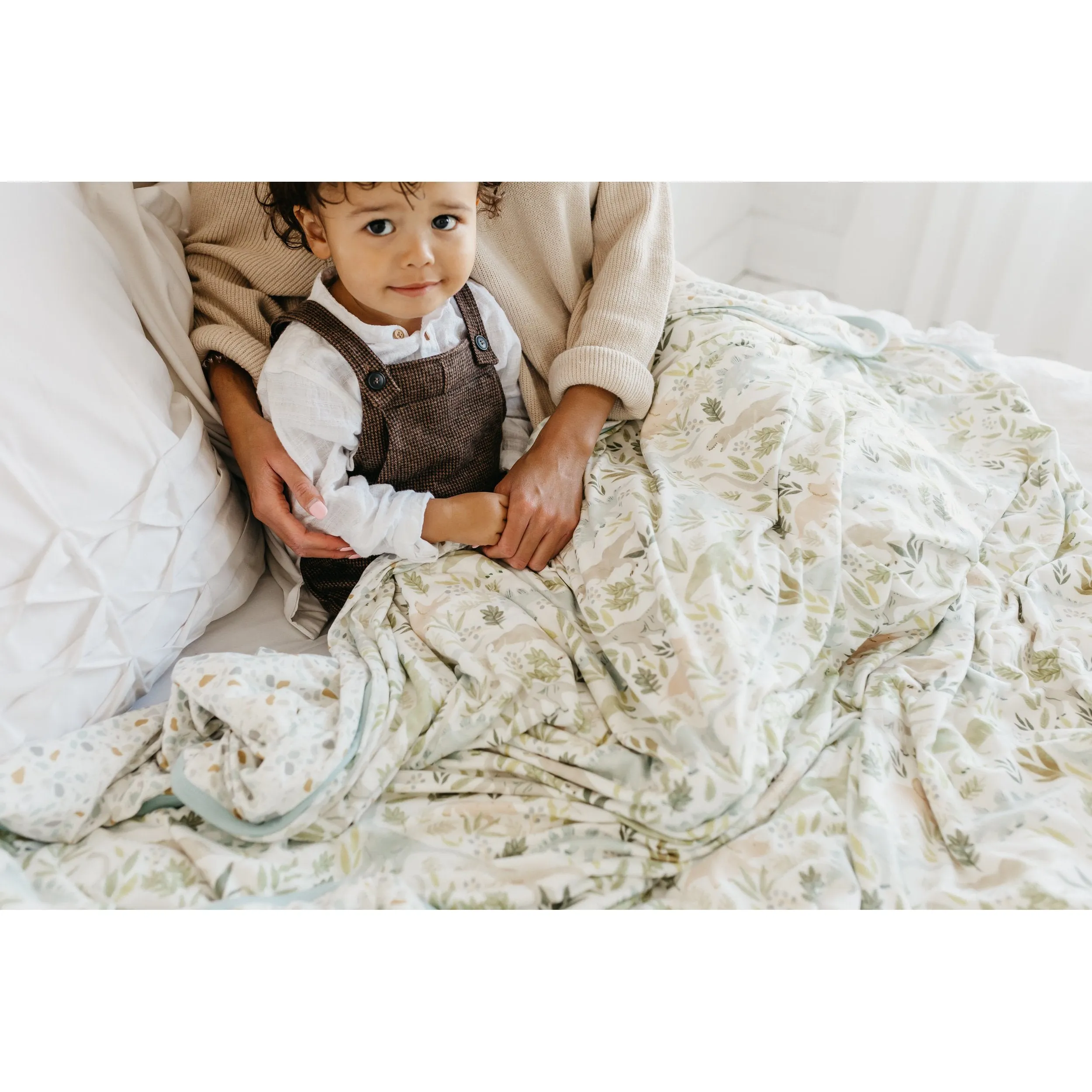 Copper Pearl Three-Layer Jumbo Quilt | Rex