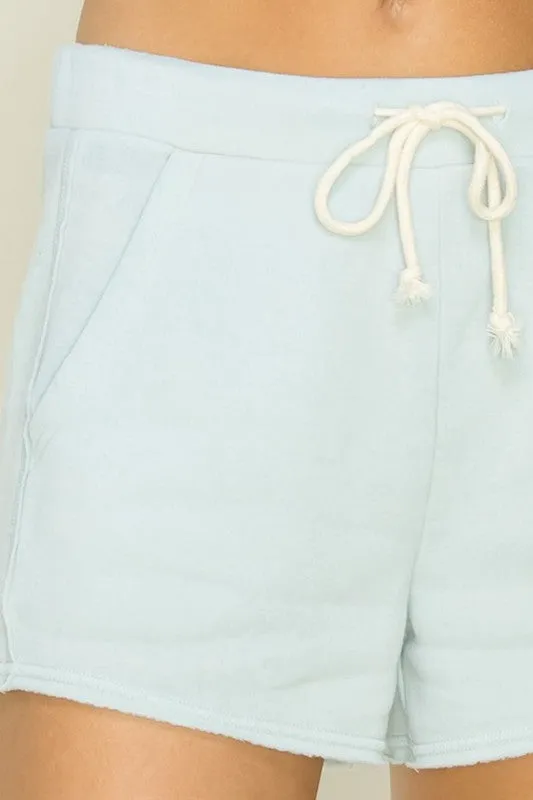 Cozy Club Drawstring Lounge Shorts *Online Only*