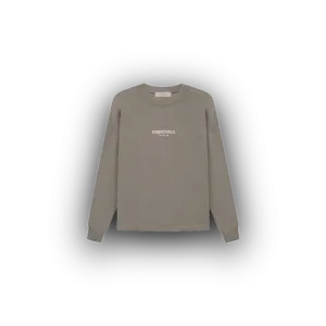 Essentials Fear of God Dark Tan Crewneck Sweatshirt