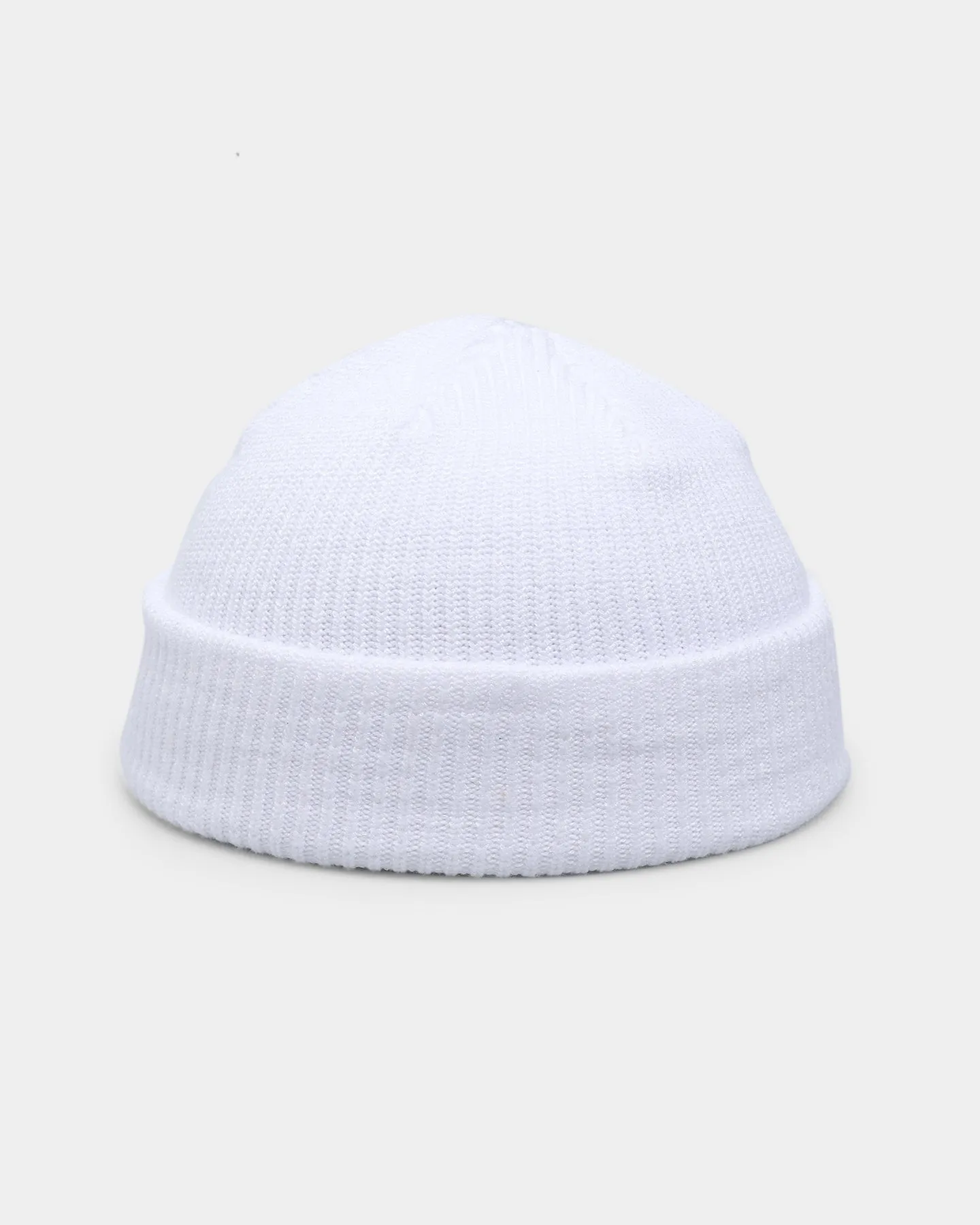 Goat Crew Fisherman Waffle Knit Staple Beanie White