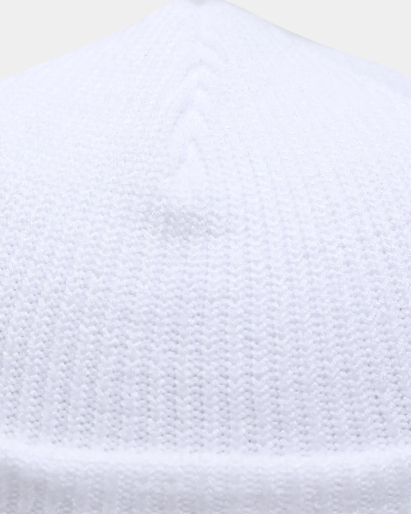 Goat Crew Fisherman Waffle Knit Staple Beanie White