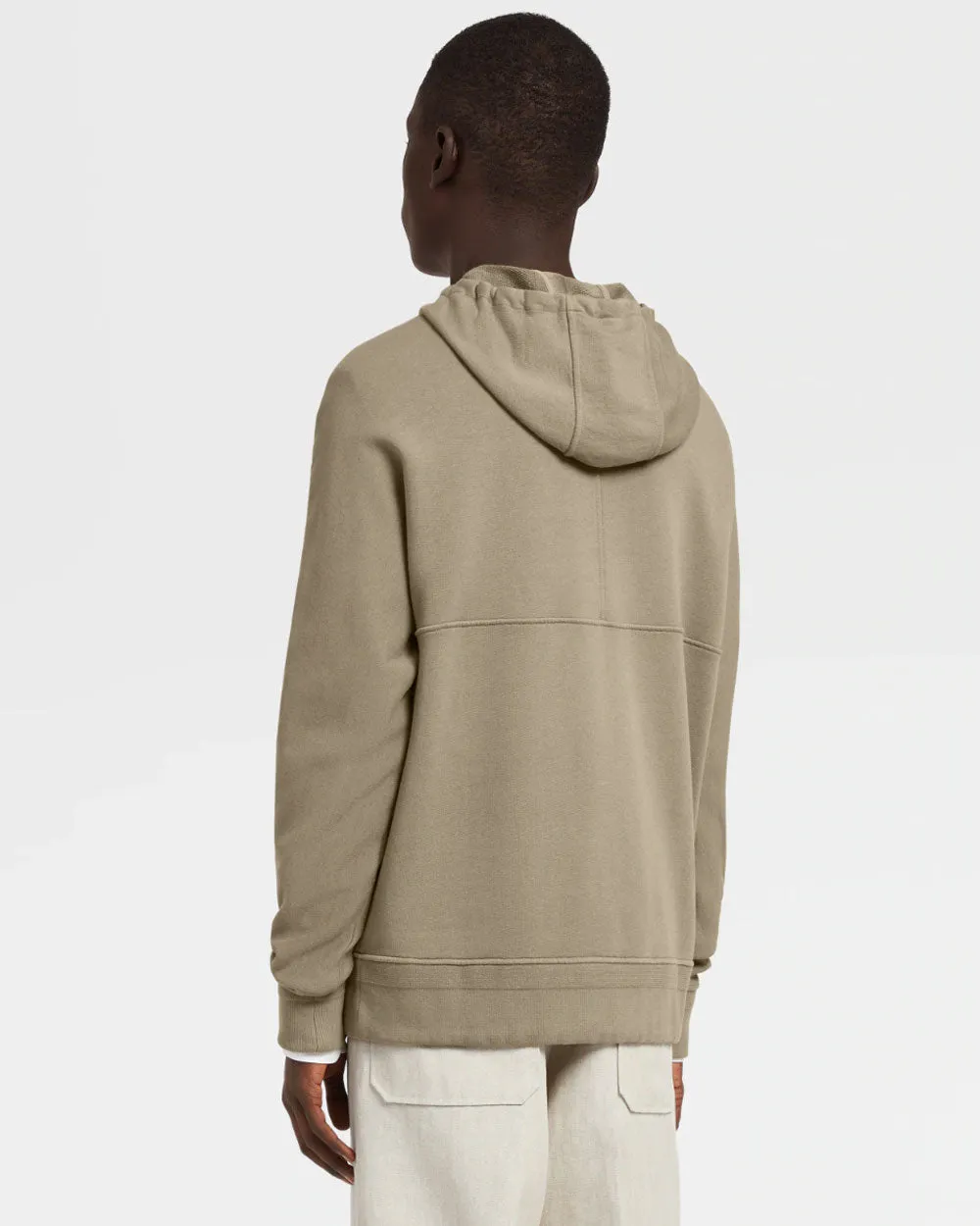 Grey Cotton Cashmere Pullover