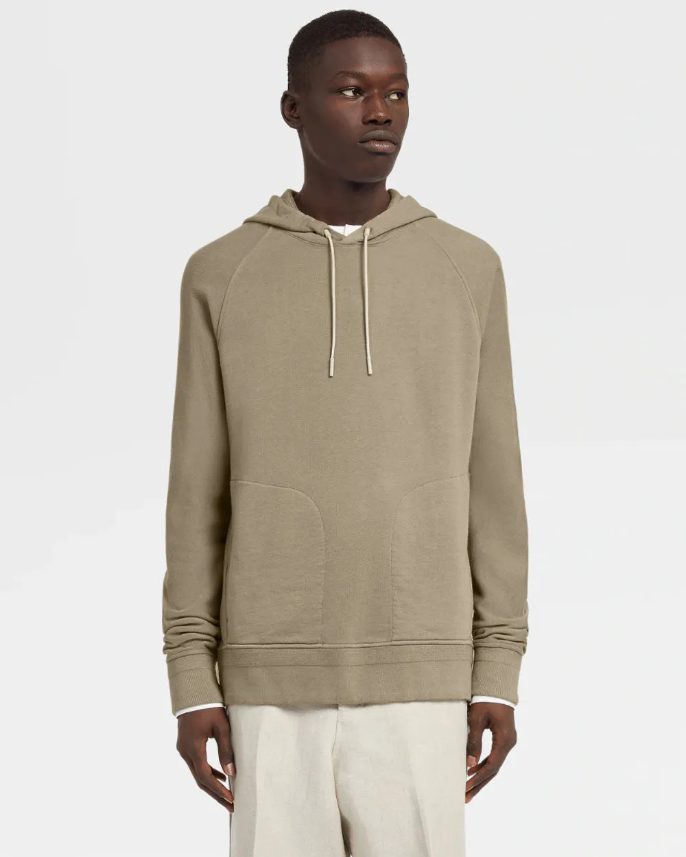 Grey Cotton Cashmere Pullover