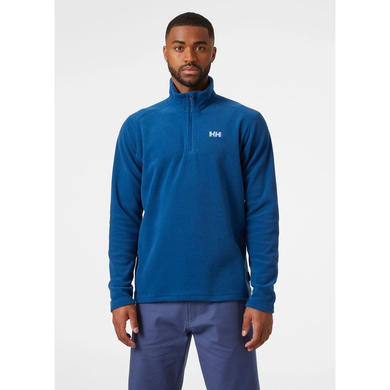 Helly Hansen Daybreaker Half Zip Fleece Pullover Deep Fjord