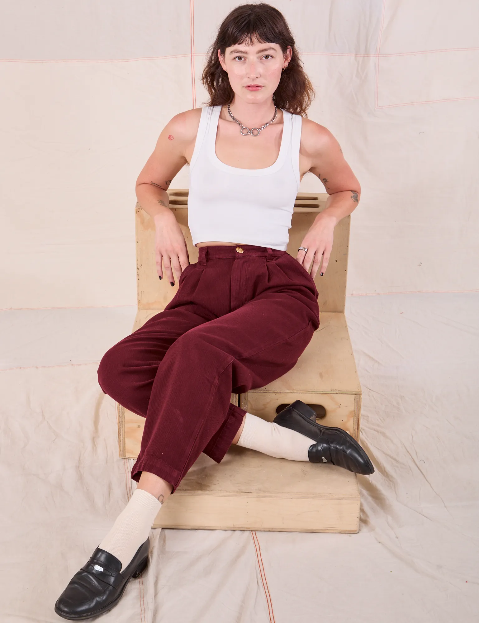 Heritage Trousers - Red Wine