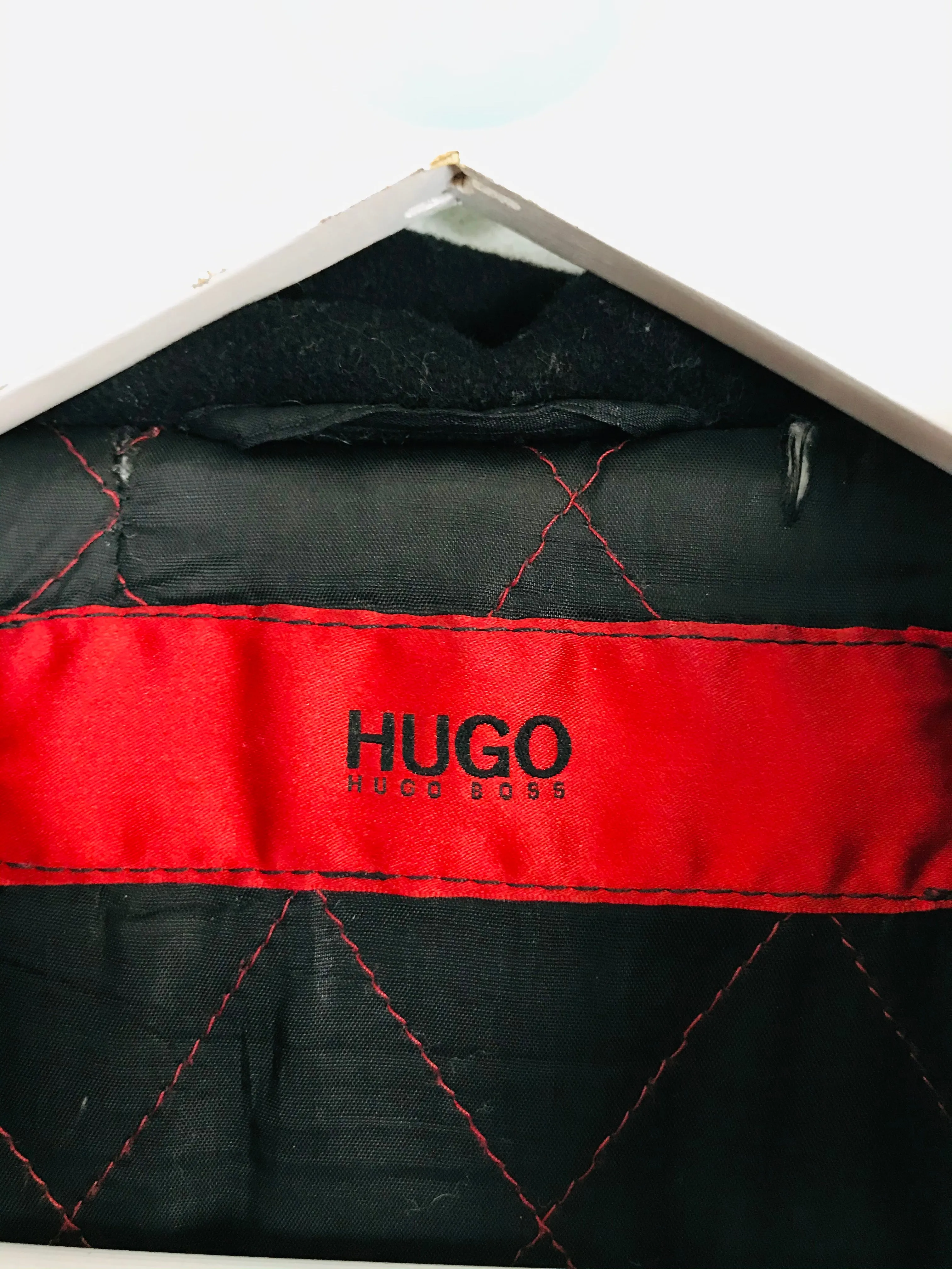 Hugo Boss Men’s Duffle Coat | XXL | Black