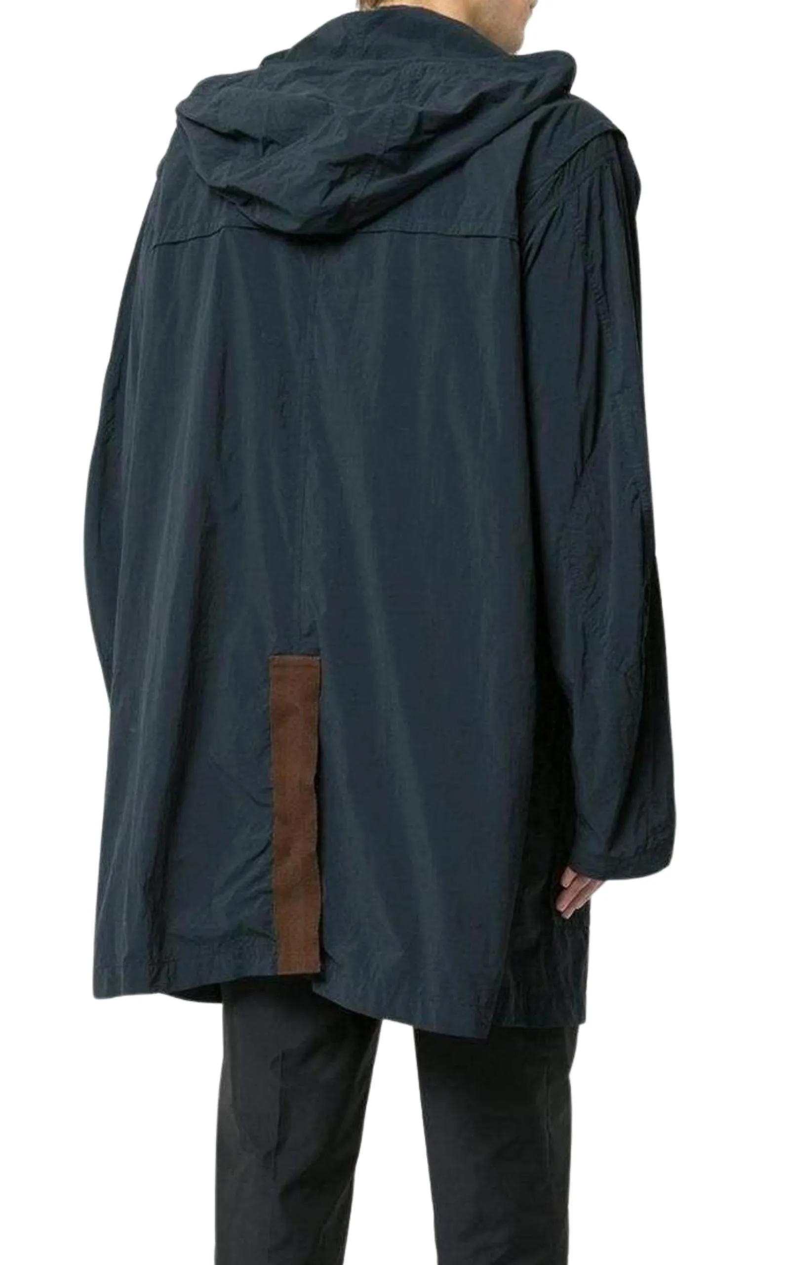 Kolor Blue Oversized Duffle Coat
