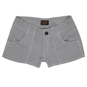 Lightweight Cotton Corduroy 3-Pocket Mili Short - Grey 9051