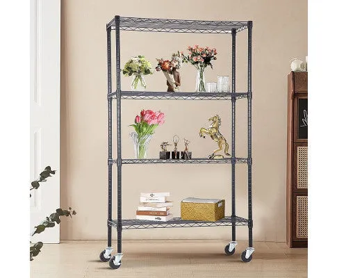 Modular Wire Storage Shelf 1200 x 450 x 1800mm Steel Shelving