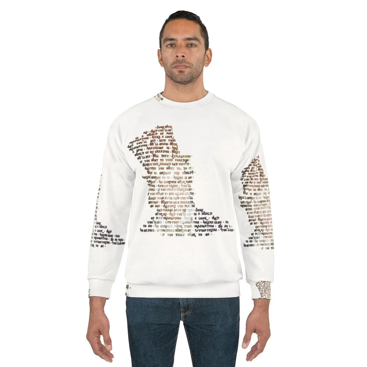 "Pure Imagination" Willy Wonka Inspired Sweatshirt