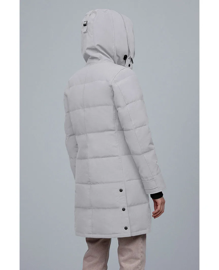 Shelburne Parka Womens Black Label Silverbirch