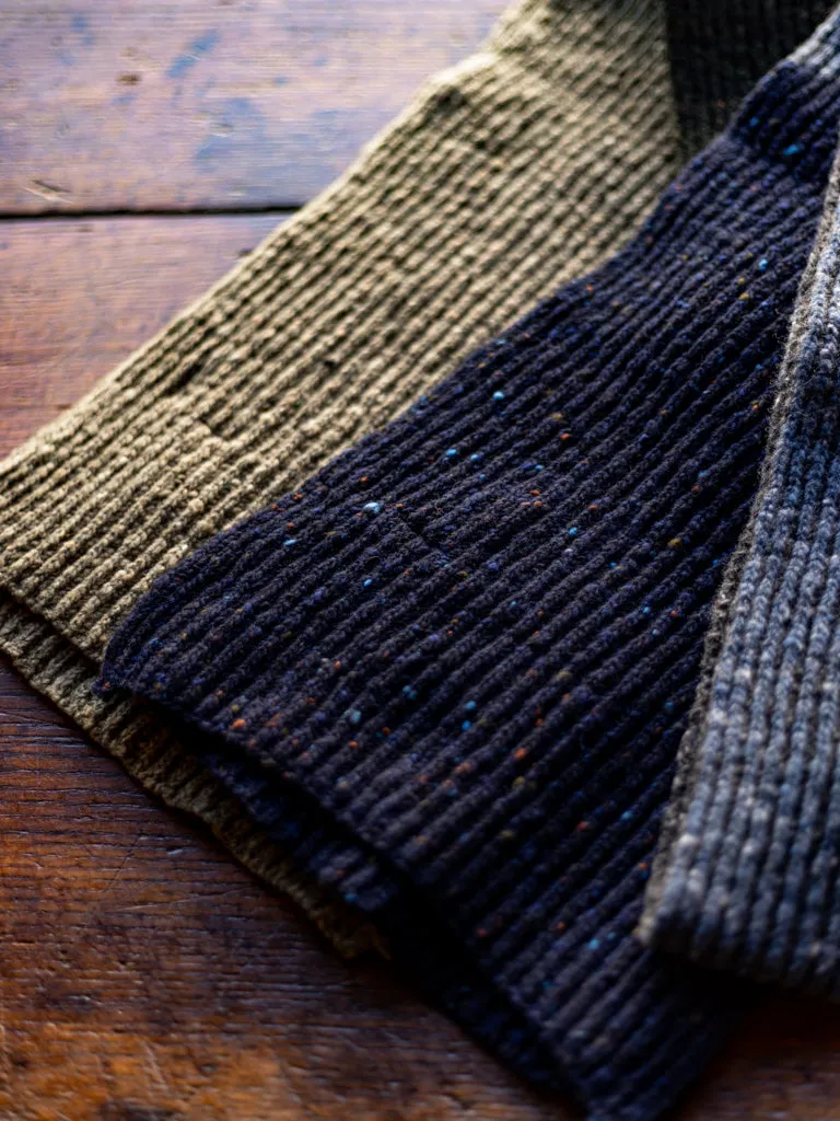 Shin Flecked Scottish Wool Scarf