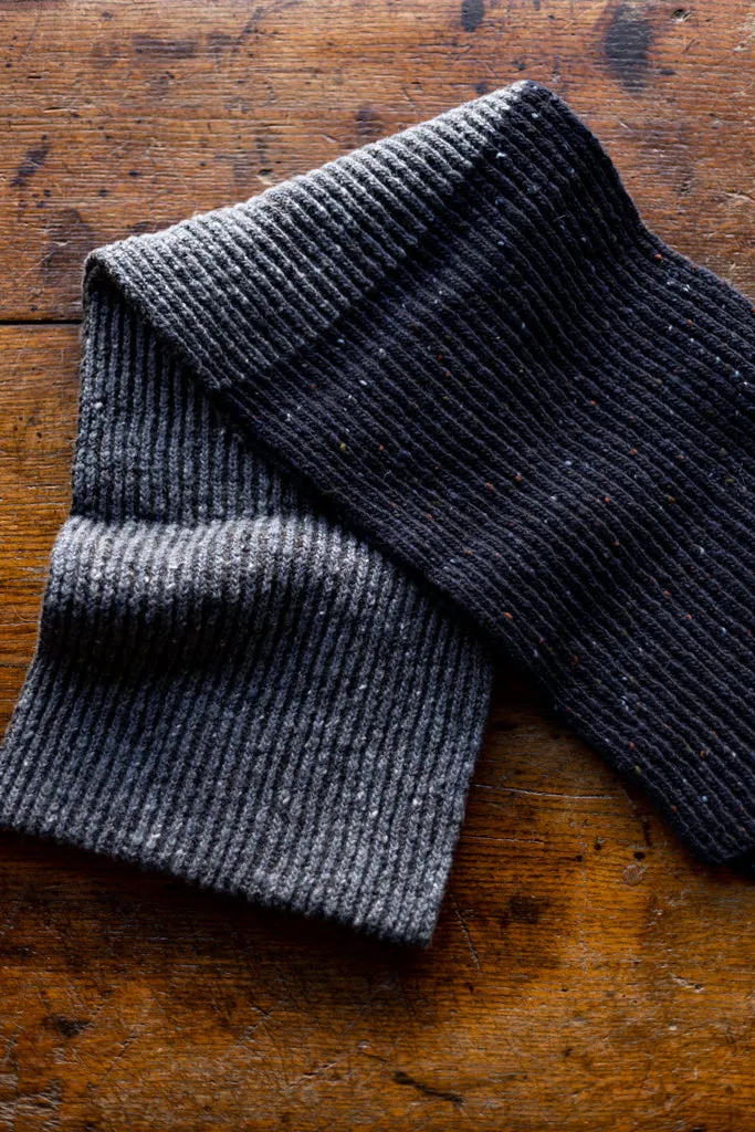 Shin Flecked Scottish Wool Scarf