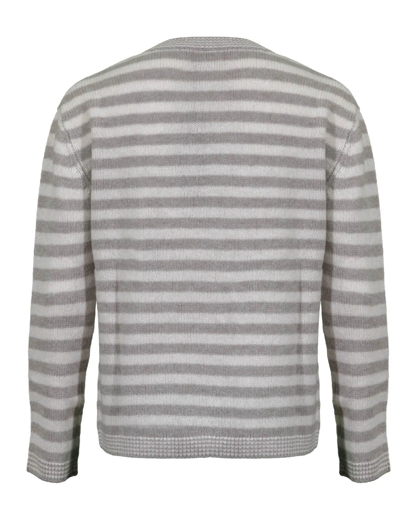 Striped Wool Blend Pullover