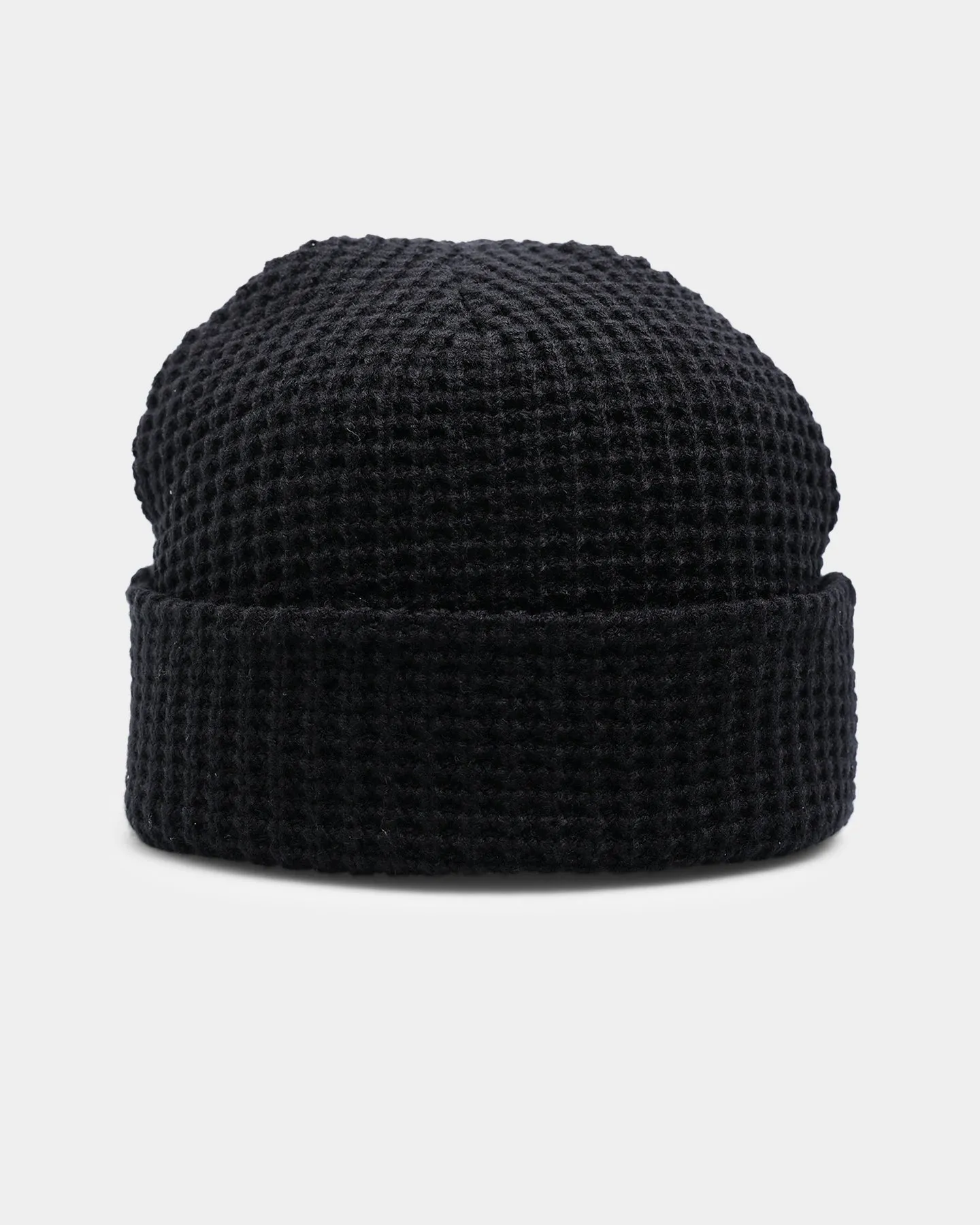 Stussy Trademark Waffle Beanie Black