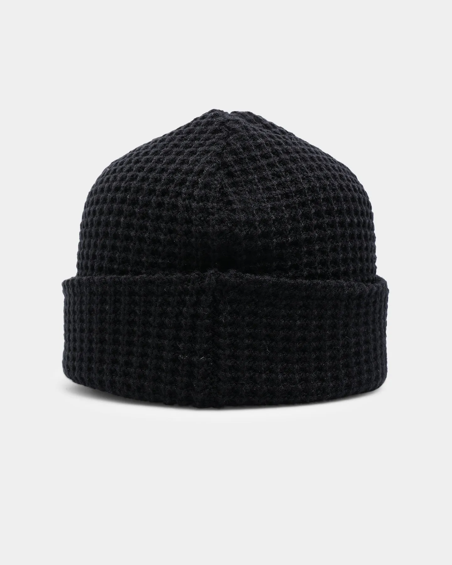 Stussy Trademark Waffle Beanie Black