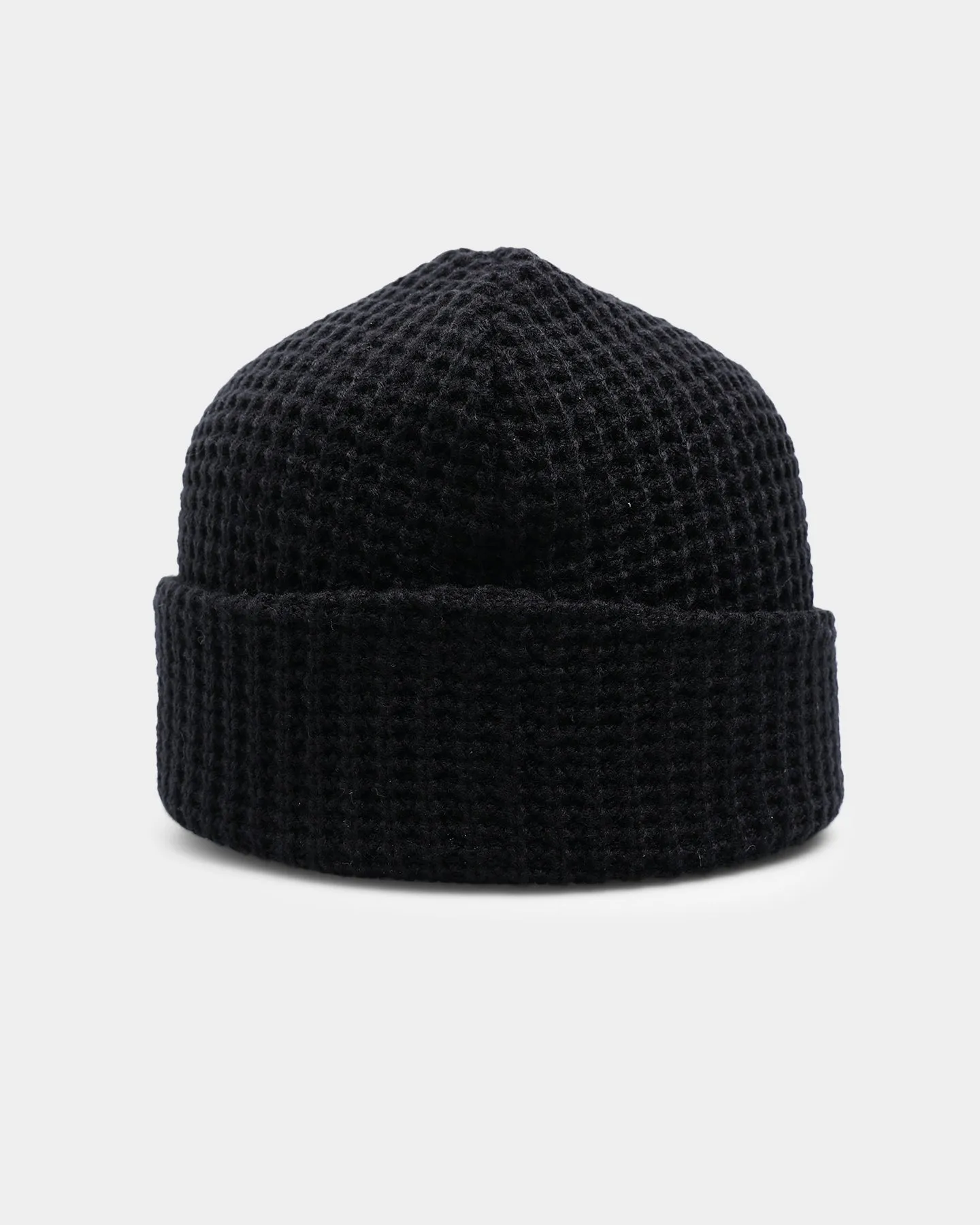 Stussy Trademark Waffle Beanie Black
