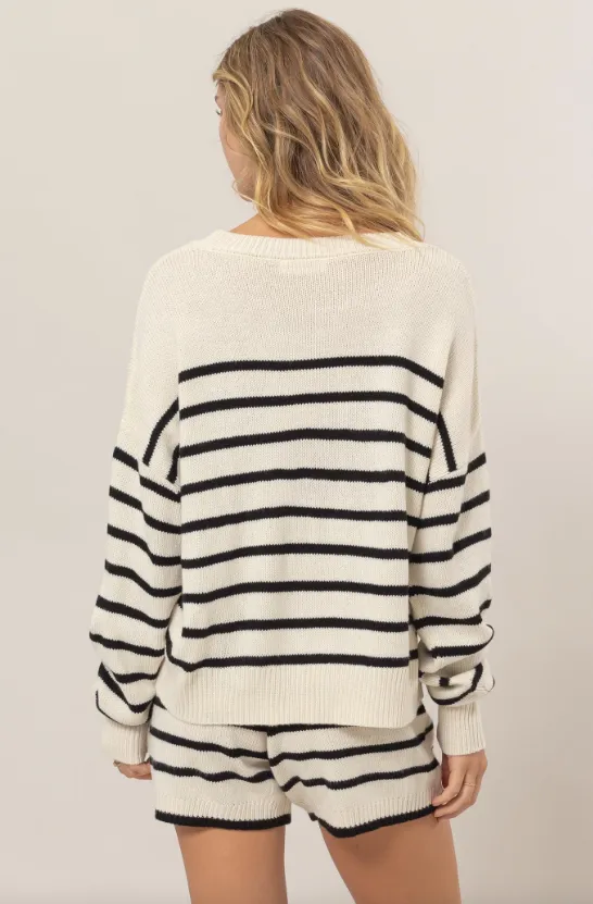 Toni Sweater And Shorts Two Piece Set