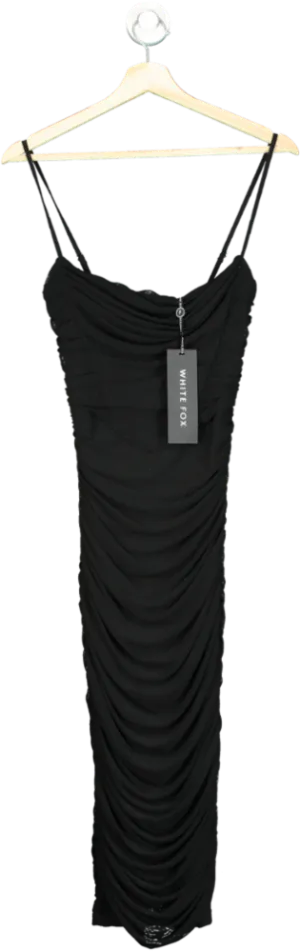 White Fox Black Full Of Flavour Midi Dress XS
